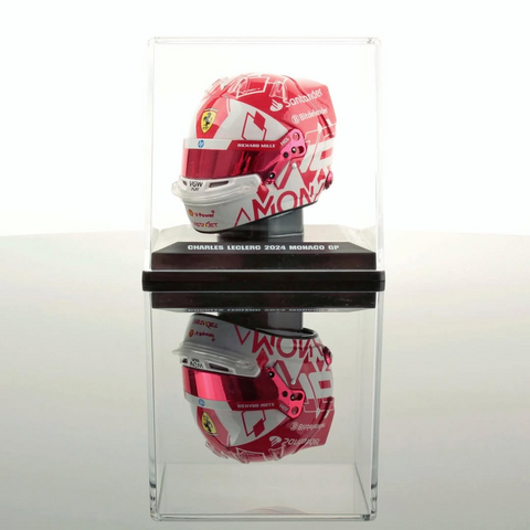 Charles Leclerc - Scuderia Ferrari Monaco GP 2024 Helmet - 1/5 Proportion Looksmart Mini Helmet