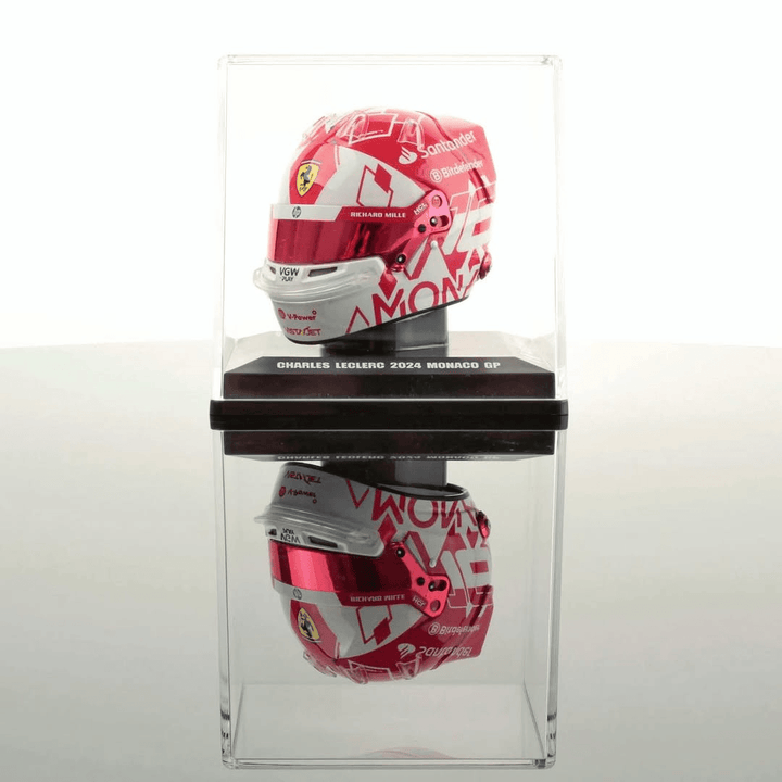 Charles Leclerc - Scuderia Ferrari Monaco GP 2024 Helmet - 1:5 Model Helmet Looksmart