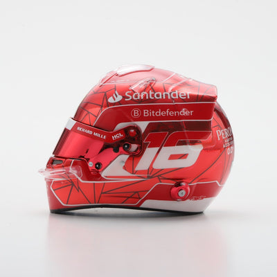 Charles Leclerc Helmet Scuderia Ferrari Singapore GP 2024 Helmet - Looksmart 1:5 Helmet