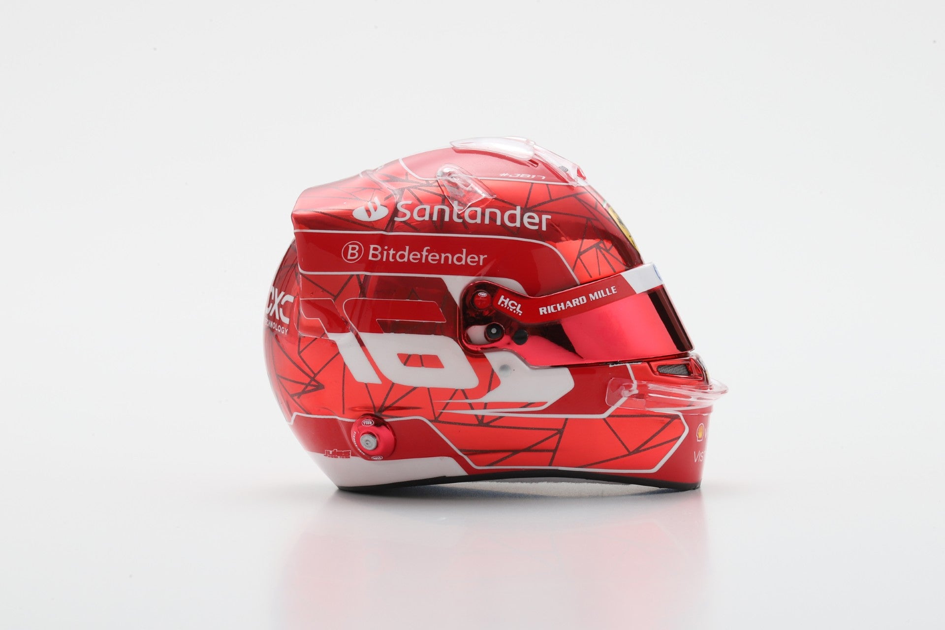 Charles Leclerc - Singapore GP 2024 Sucderia Ferrari Helmet - 1/5
