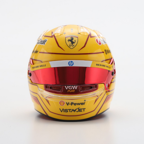 Lewis Hamilton - Scuderia Ferrari F1 Fiorano Test 2025 Helmet - 1/5 Proportion Looksmart Mini Helmet