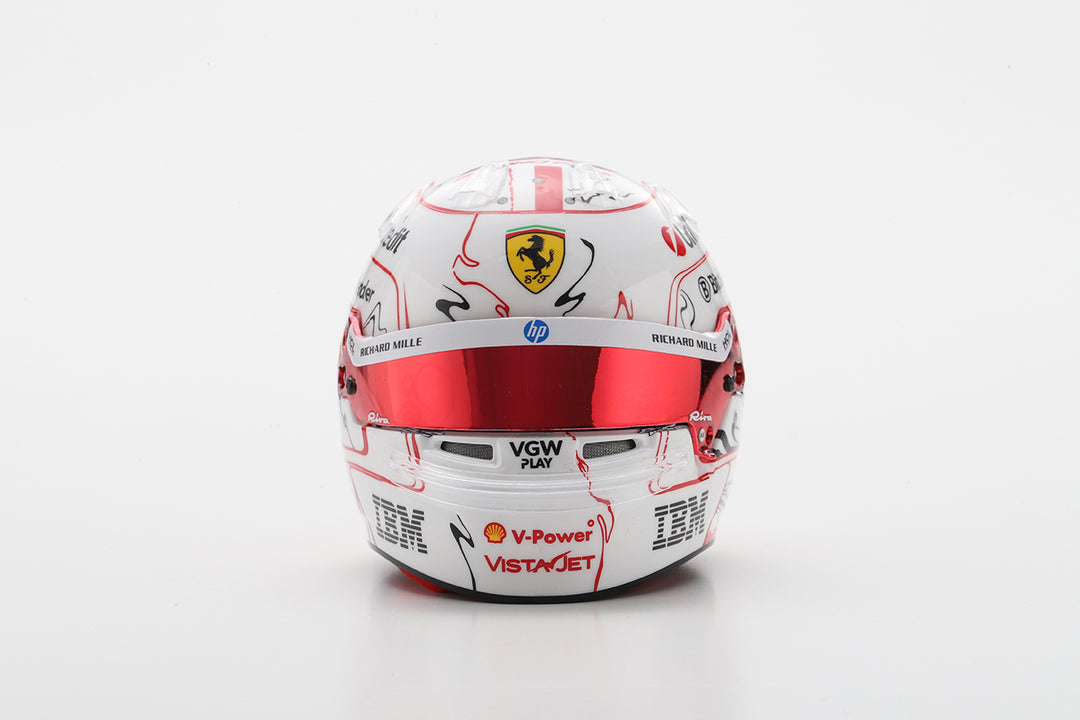 Charles Leclerc - Japanese GP 2025 Special Scuderia Ferrari F1 Helmet -  Looksmart 1:5 Helmet
