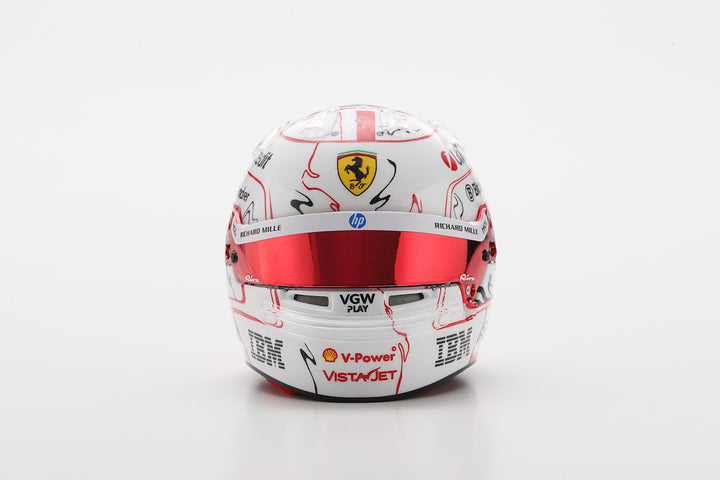 Charles Leclerc - Japanese GP 2025 Special Scuderia Ferrari F1 Helmet -  Looksmart 1:5 Helmet