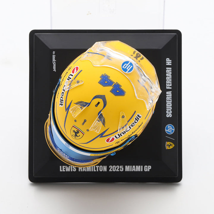 Lewis Hamilton Helmet Miami GP Special 2025  Scuderia Ferrari F1 Helmet - Looksmart 1:5 Helmet