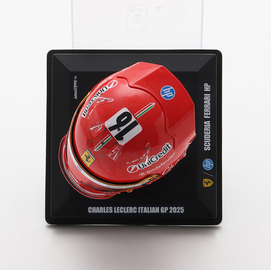 Charles Leclerc Helmet Monza GP Special 2025 Scuderia Ferrari F1 - Looksmart 1:5 Helmet