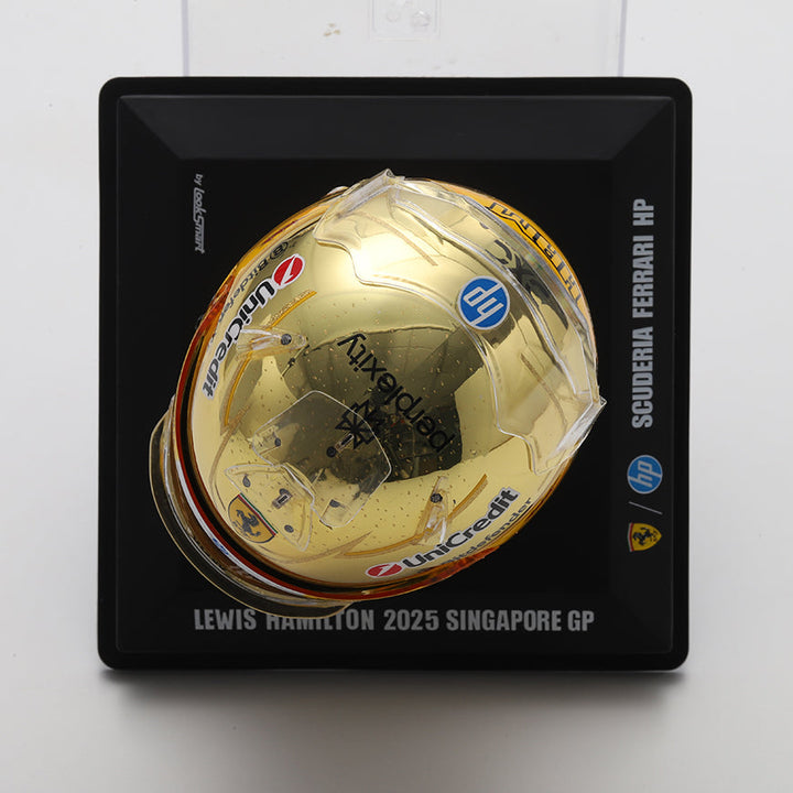 Lewis Hamilton Helmet Singapore GP 2025 Scuderia Ferrari F1 Helmet - Looksmart 1:5 Helmet