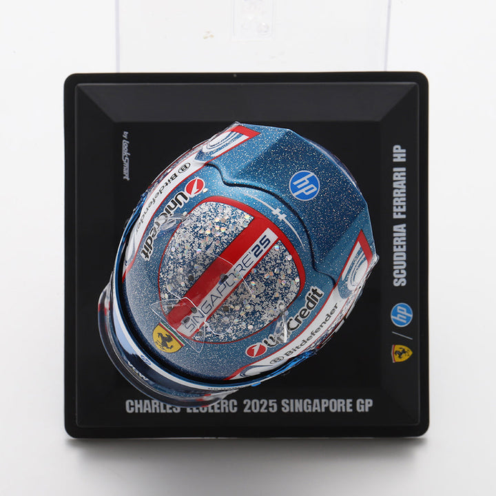 Charles Leclerc Helmet Singapore GP Special 2025 Scuderia Ferrari F1 - Looksmart 1:5 Helmet