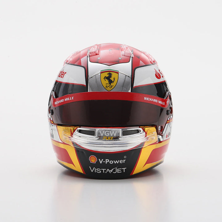 Charles Leclerc Helmet Japanese GP 2024 "Jules Bianchi Tribute" Scuderia Ferrari F1 - Jules - Looksmart 1:5 Helmet