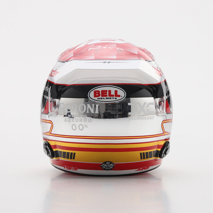 Charles Leclerc Helmet Japanese GP 2024 "Jules Bianchi Tribute" Scuderia Ferrari F1 - Jules - Looksmart 1:5 Helmet