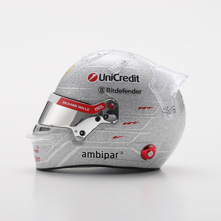 Lewis Hamilton Helmet Las Vegas GP 2025 Scuderia Ferrari F1 Helmet - Looksmart 1:5 Helmet