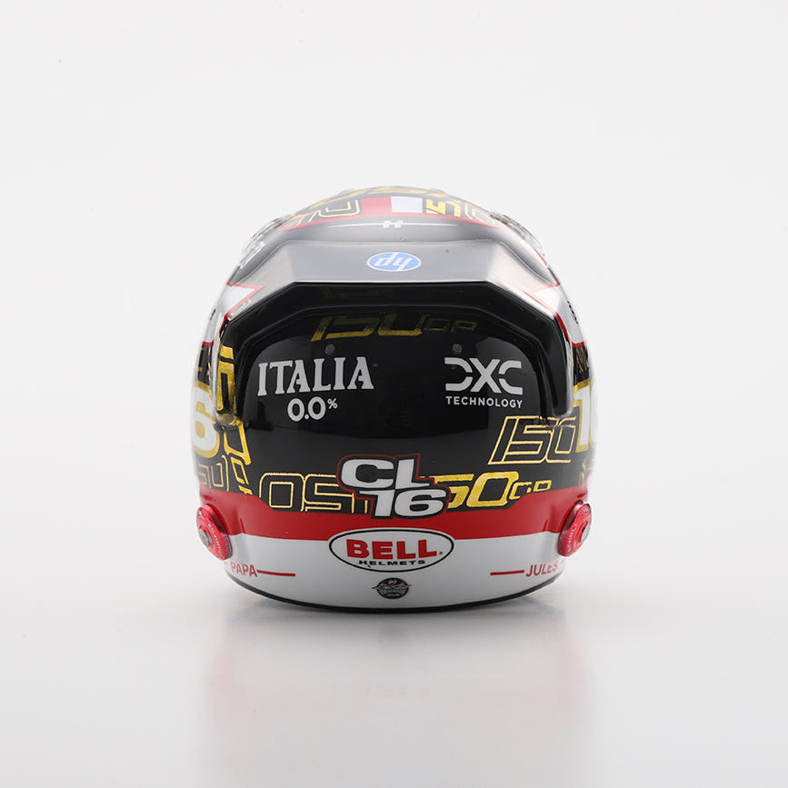 Charles Leclerc Helmet Abu Dhabi GP 2025 Special Edition Scuderia Ferrari F1 - Looksmart 1:5 Helmet