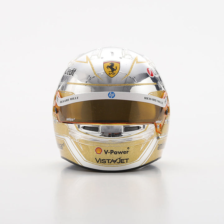 Lewis Hamilton Helmet Abu Dhabi GP Special Edition 2025 Scuderia Ferrari F1 Helmet - Looksmart 1:5 Helmet