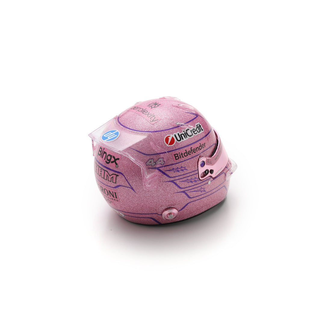 Lewis Hamilton 2026 Monaco GP Helmet Scuderia Ferrari F1 - Looksmart 1:5 Helmet