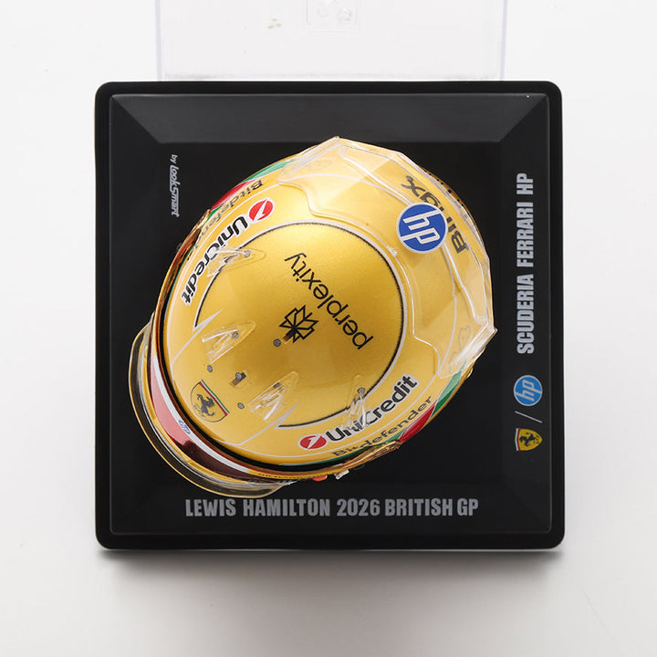 Lewis Hamilton 2026 British GP Helmet Scuderia Ferrari F1 - Looksmart 1:5 Helmet