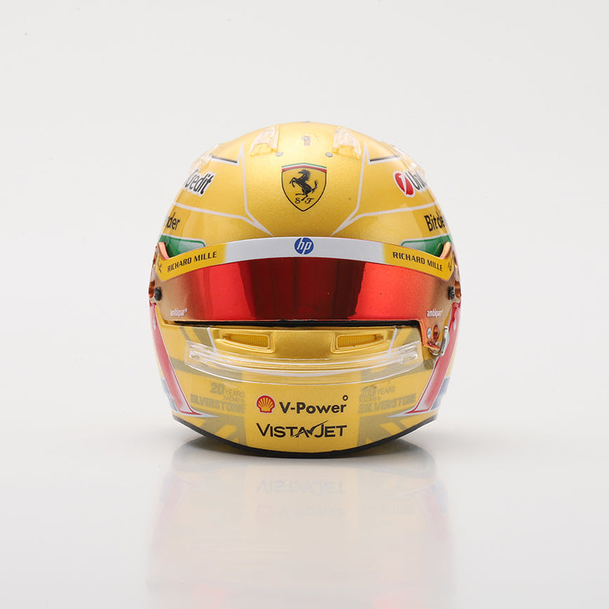Lewis Hamilton 2026 British GP Helmet Scuderia Ferrari F1 - Looksmart 1:5 Helmet