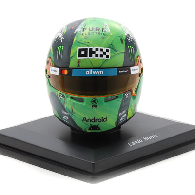 Lando Norris Helmet Las Vegas GP 2025 McLaren F1 Team - Spark 1:5 Helmet