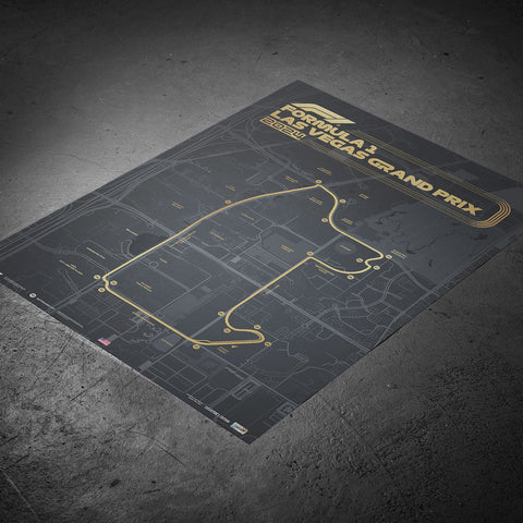 Las Vegas Strip Circuit - Formula 1® - 2024 | Collector's Edition Poster