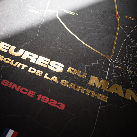 24h Le Mans - L’Évolution du Circuit - 2024 Collector's Edition Poster