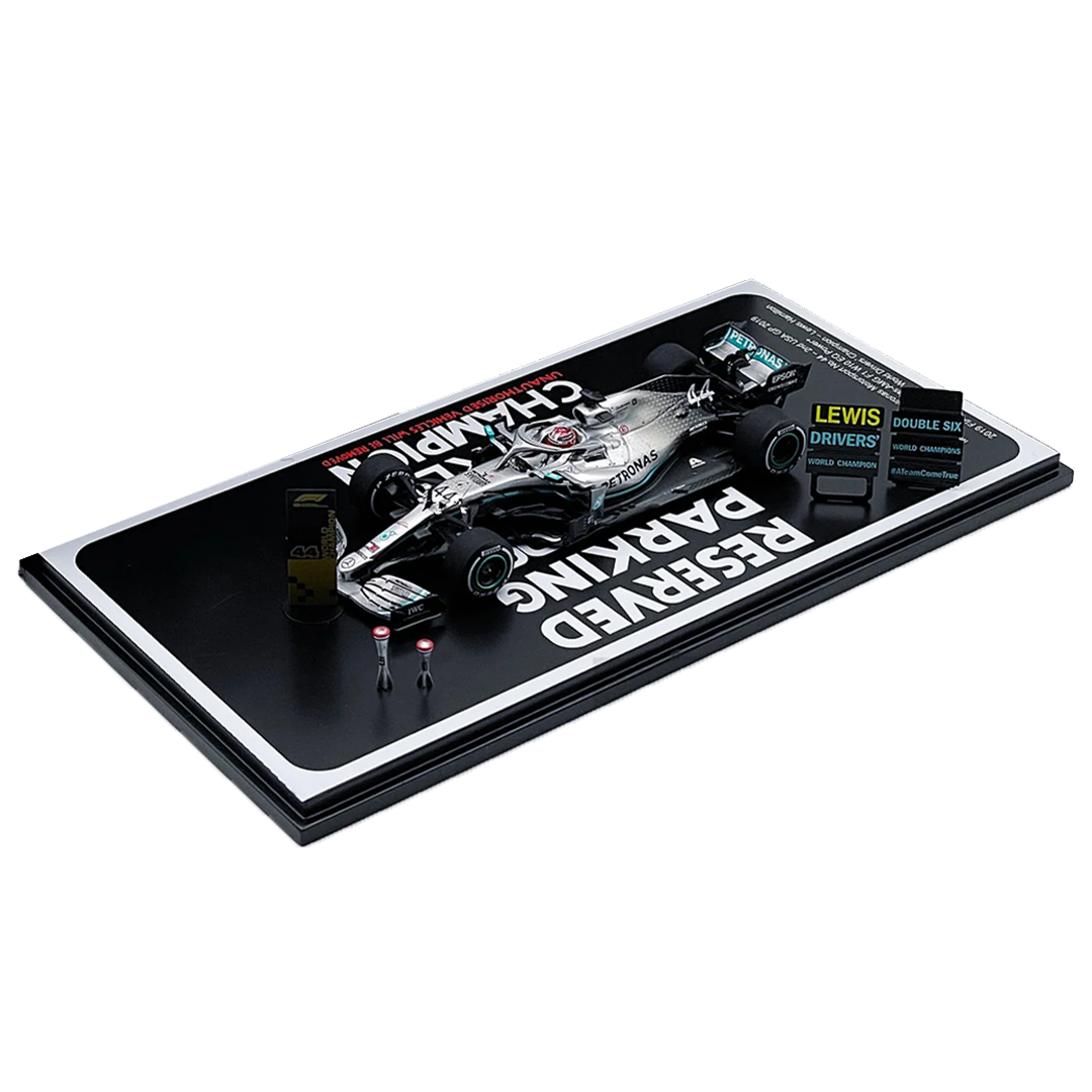 Lewis Hamilton - Mercedes-AMG W10 USGP 6th World Champion Edition - Spark Model Car