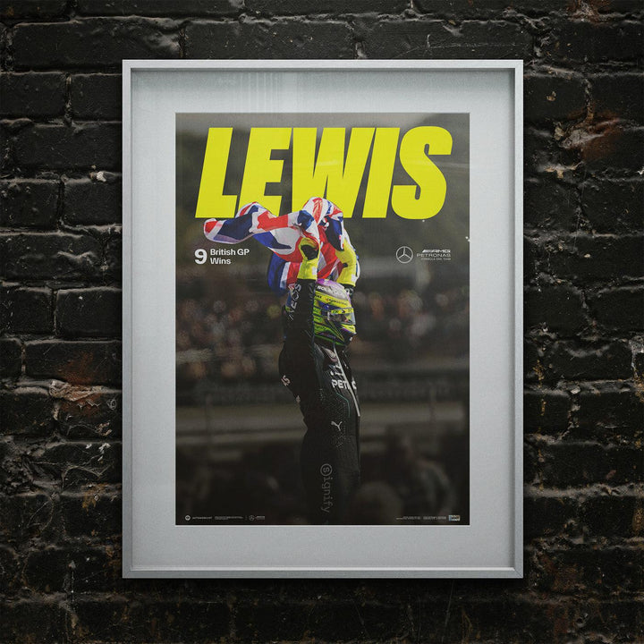 Mercedes-AMG Petronas Formula 1 Team - Lewis Hamilton - 2024 Poster