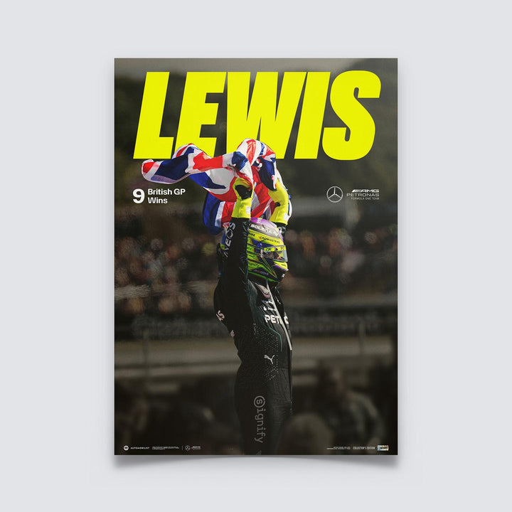 Mercedes-AMG Petronas Formula 1 Team - Lewis Hamilton - 2024 Poster