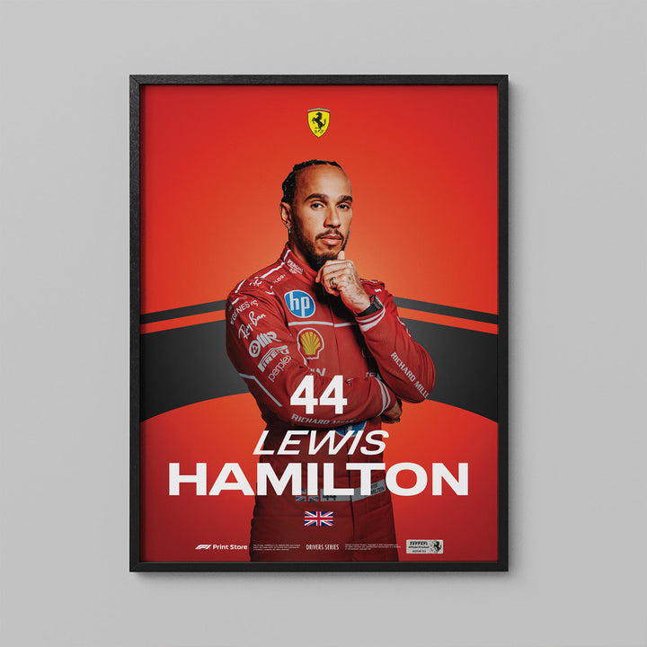 Lewis Hamilton | Scuderia Ferrari HP | Driver Series Automobilist Poster