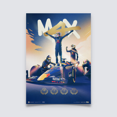 Oracle Red Bull Racing - M4X Verstappen - 2024 F1® World Drivers' Champion | Collector’s Edition