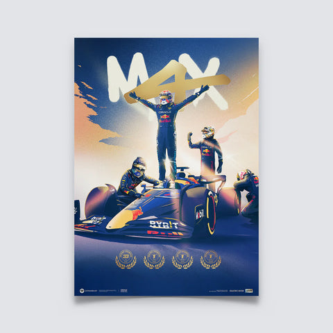 Oracle Red Bull Racing - M4X Verstappen - 2024 F1® World Drivers' Champion | Collector’s Edition