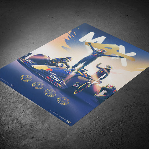 Oracle Red Bull Racing - M4X Verstappen - 2024 F1® World Drivers' Champion | Collector’s Edition