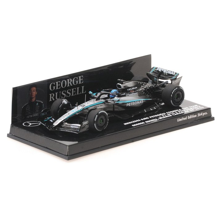 George Russell – Canadian GP 2025 Winner Mercedes F1 team W16 – Minichamps Model Car