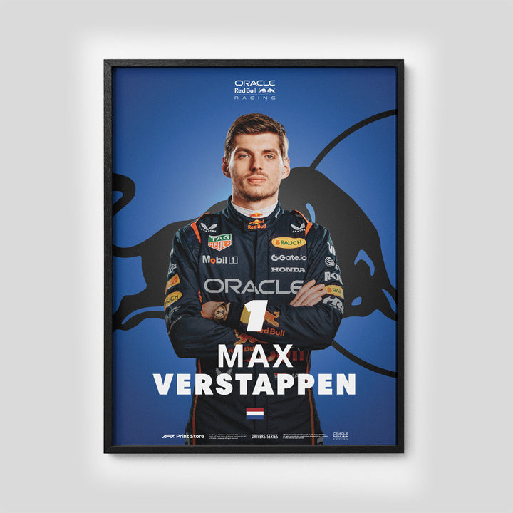 Max Verstappen | Oracle Red Bull Racing | Driver Series Automobilist Poster