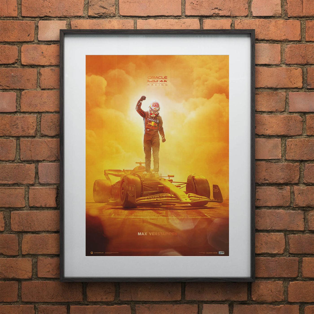 Oracle Red Bull Racing - Max Verstappen - Dutch Grand Prix - 2024 Collector's Edition Poster