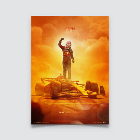 Oracle Red Bull Racing - Max Verstappen - Dutch Grand Prix - 2024 Collector's Edition Poster