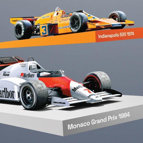 McLaren Racing - The Triple Crown - 60th Anniversary - 2023 Automobilist Poster