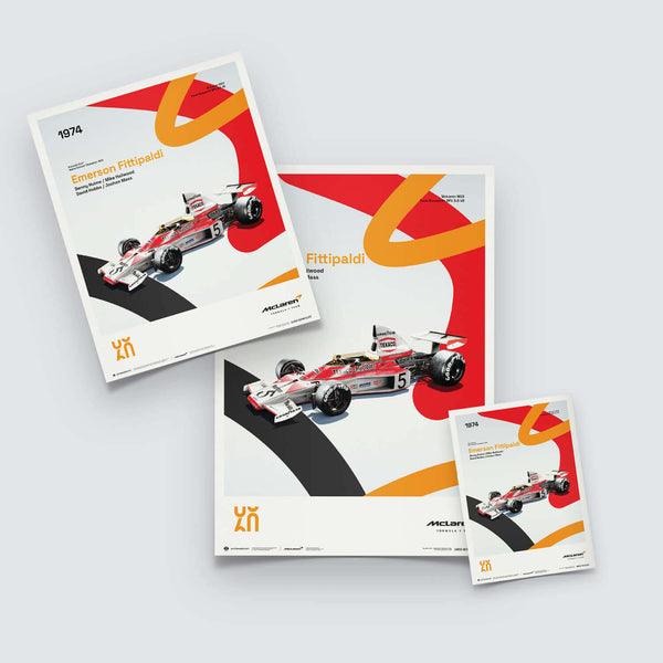 McLaren Racing - M23 - 60th Anniversary - 1974 Automobilist Poster