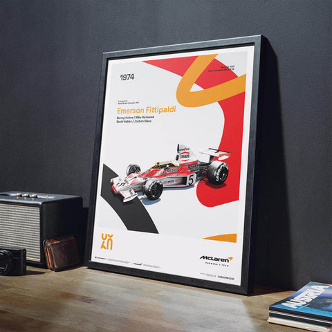 McLaren Racing - M23 - 60th Anniversary - 1974 Automobilist Poster