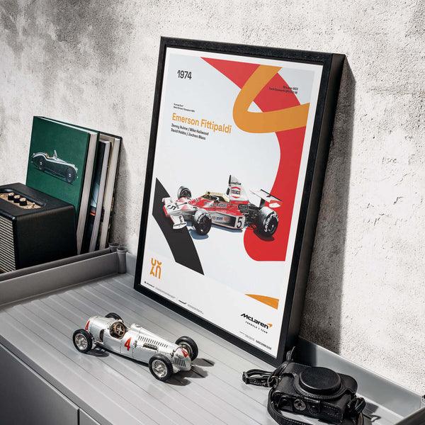 McLaren Racing - M23 - 60th Anniversary - 1974 Automobilist Poster