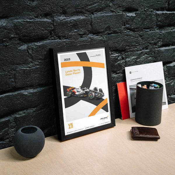 McLaren Racing - MCL60 - 60th Anniversary - 2023 Automobilist Poster
