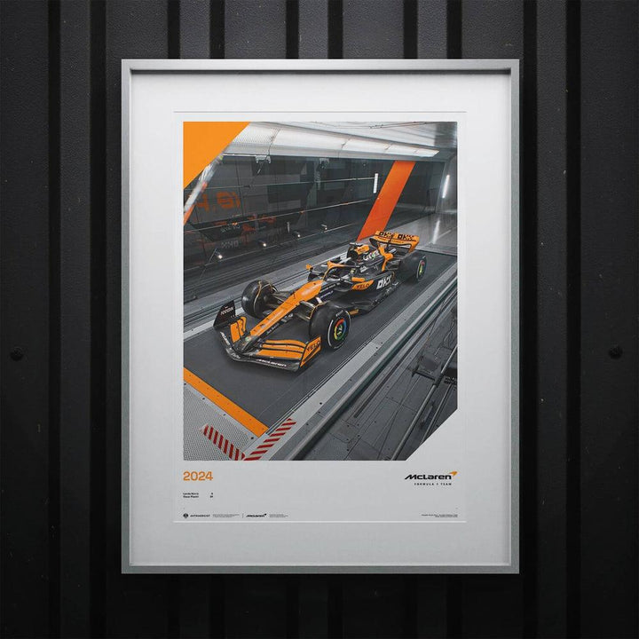 McLaren Formula 1 Team - MCL38 - Whatever It Takes - 2024 Poster
