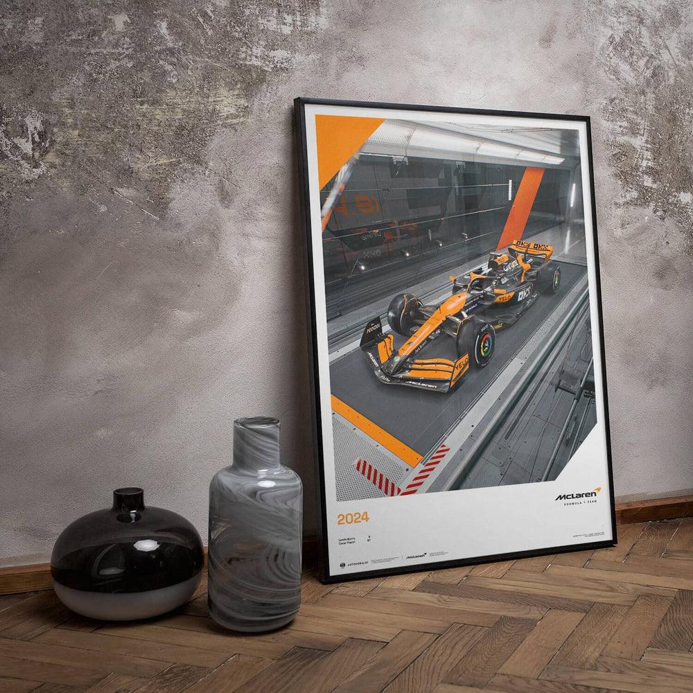 McLaren Formula 1 Team - MCL38 - Whatever It Takes - 2024 Poster