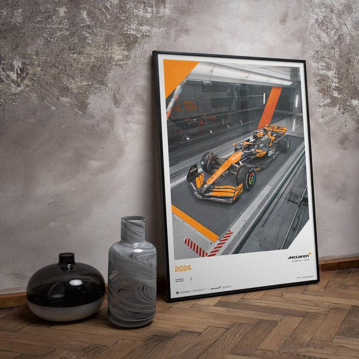 McLaren Formula 1 Team - MCL38 - Whatever It Takes - 2024 Poster