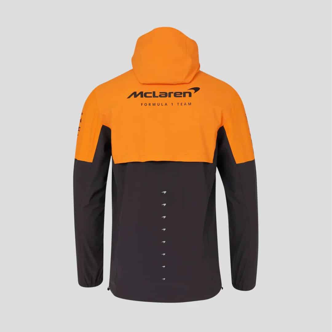 Mclaren F1 Team – 2024 Team Lightweight Rain Jacket – Driven By