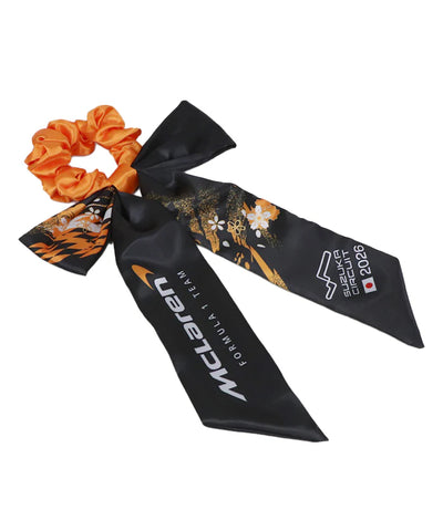 Mclaren F1 Team 2026 蝴蝶結髮圈 Ribbon Scrunchie (Suzuka Special Edition)