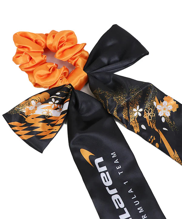 Mclaren F1 Team 2026 蝴蝶結髮圈 Ribbon Scrunchie (Suzuka Special Edition)