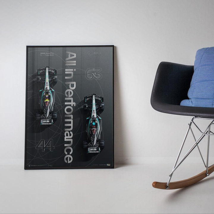 Mercedes-AMG Petronas Formula 1 Team - British Grand Prix - 2024 Poster Limited Edition