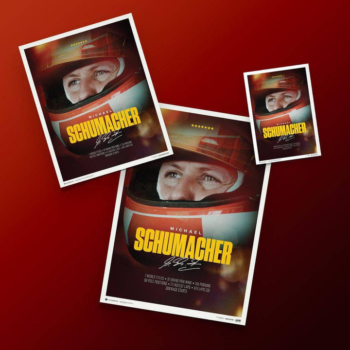 Michael Schumacher - Keep Fighting - 2023 Automobilist Poster