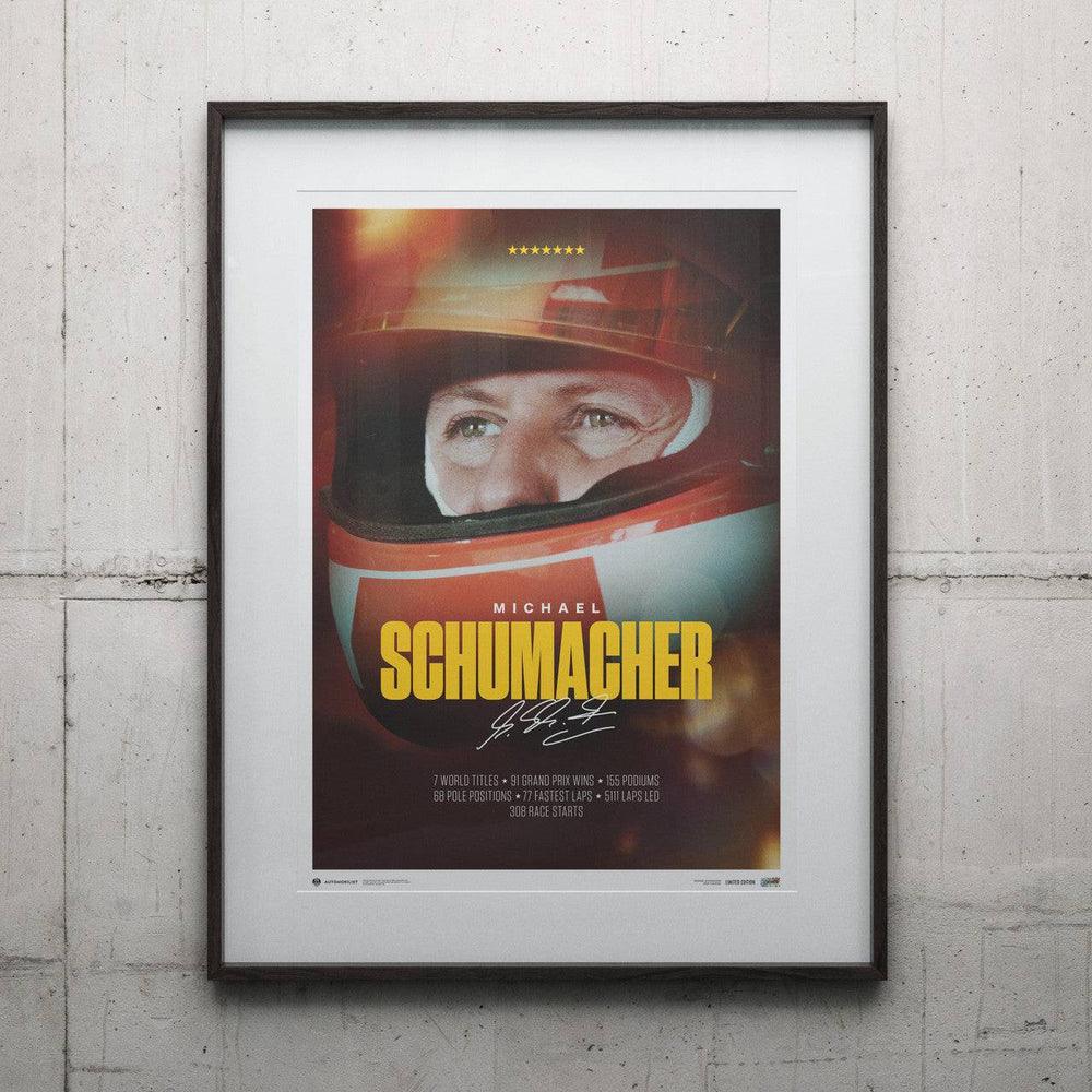 Michael Schumacher - Keep Fighting - 2023 Automobilist Poster