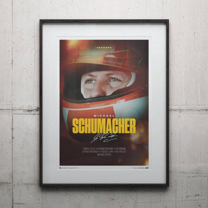 Michael Schumacher - Keep Fighting - 2023 Automobilist Poster