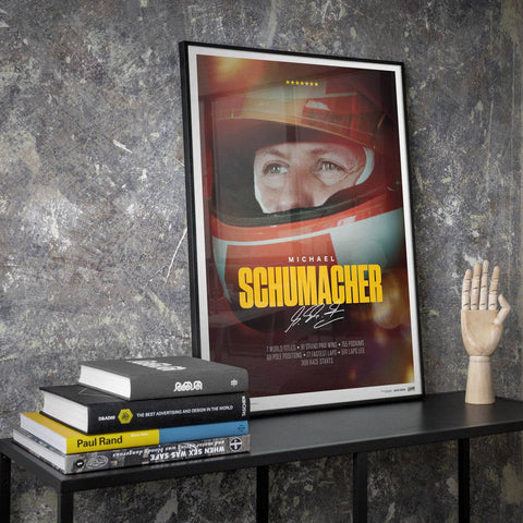 Michael Schumacher - Keep Fighting - 2023 Automobilist Poster