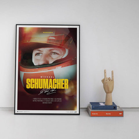 Michael Schumacher - Keep Fighting - 2023 Automobilist Poster